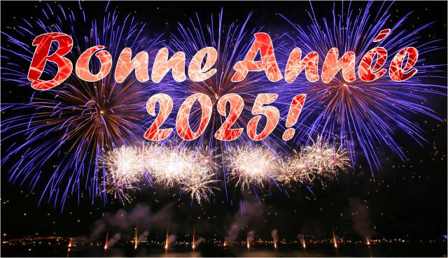 Bonne annee 2025